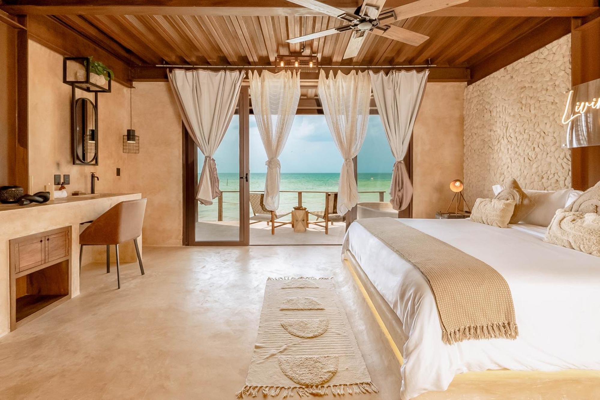 Awa Holbox Hotel Boutique - Beach Front Ngoại thất bức ảnh