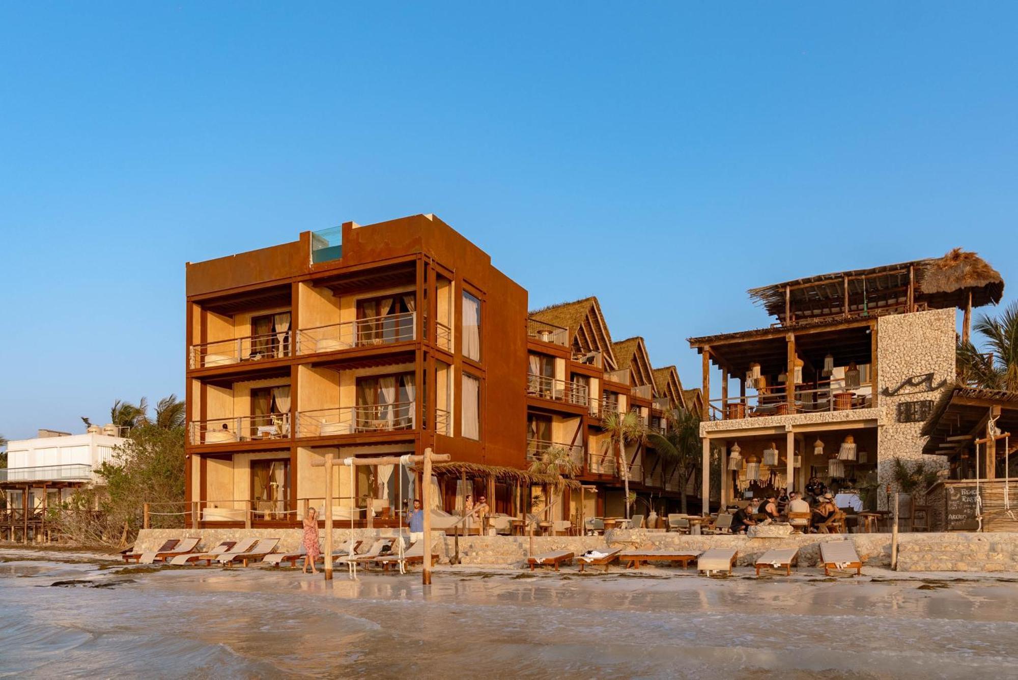 Awa Holbox Hotel Boutique - Beach Front Ngoại thất bức ảnh