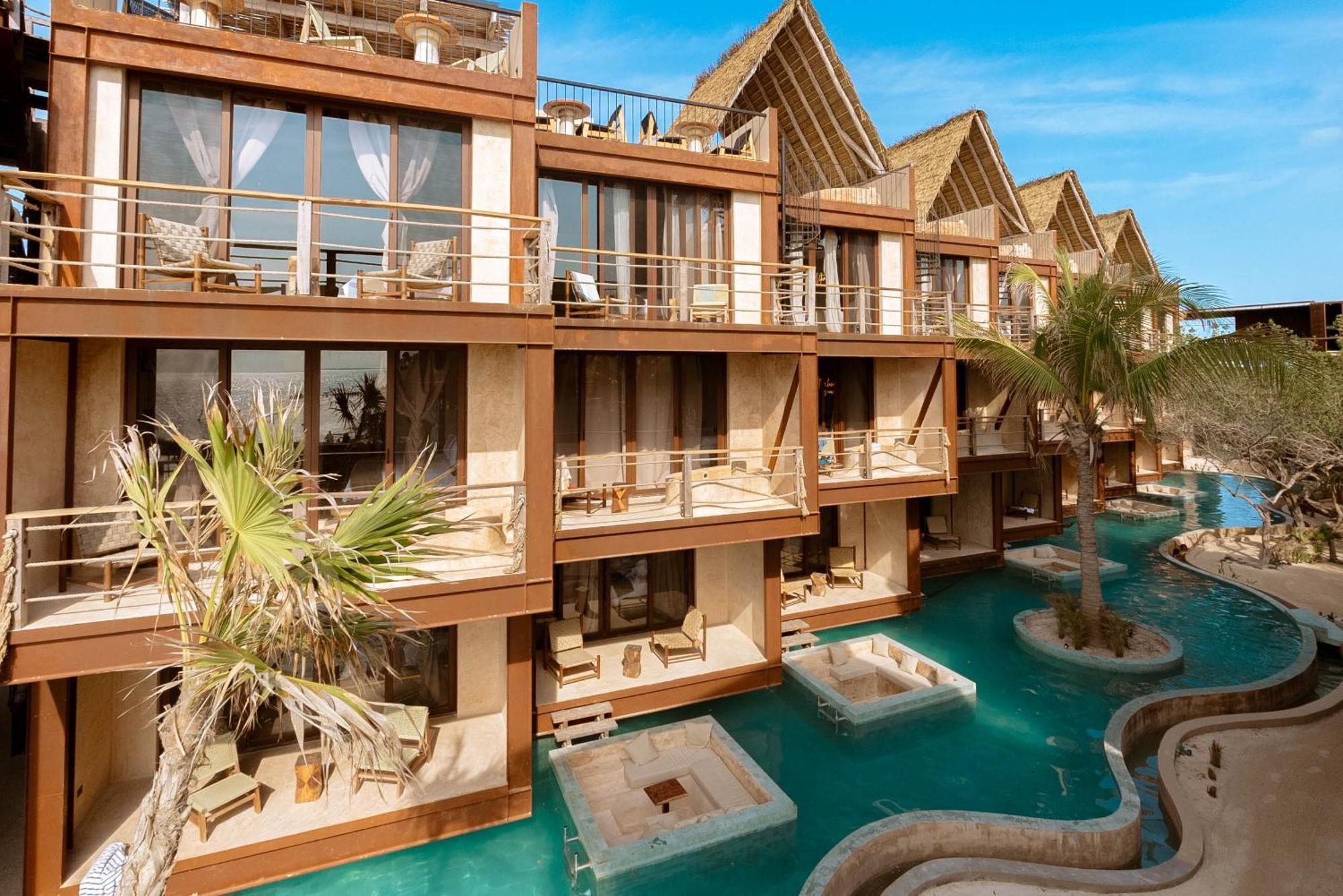 Awa Holbox Hotel Boutique - Beach Front Ngoại thất bức ảnh