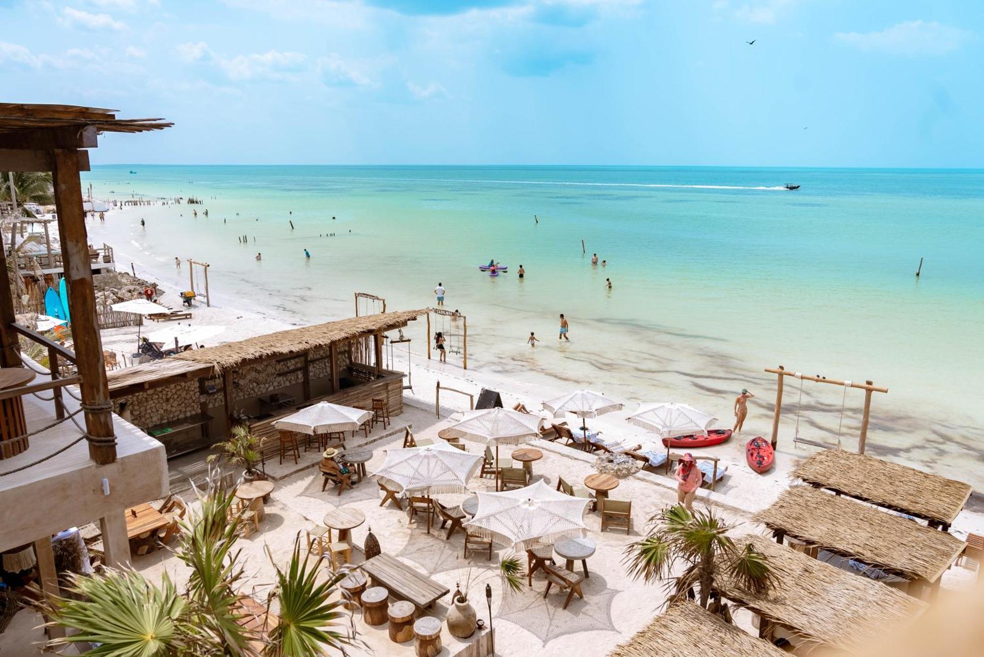 Awa Holbox Hotel Boutique - Beach Front Ngoại thất bức ảnh