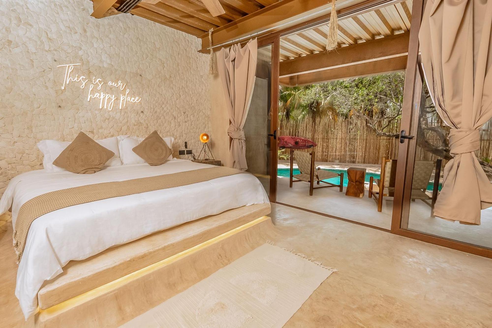 Awa Holbox Hotel Boutique - Beach Front Ngoại thất bức ảnh