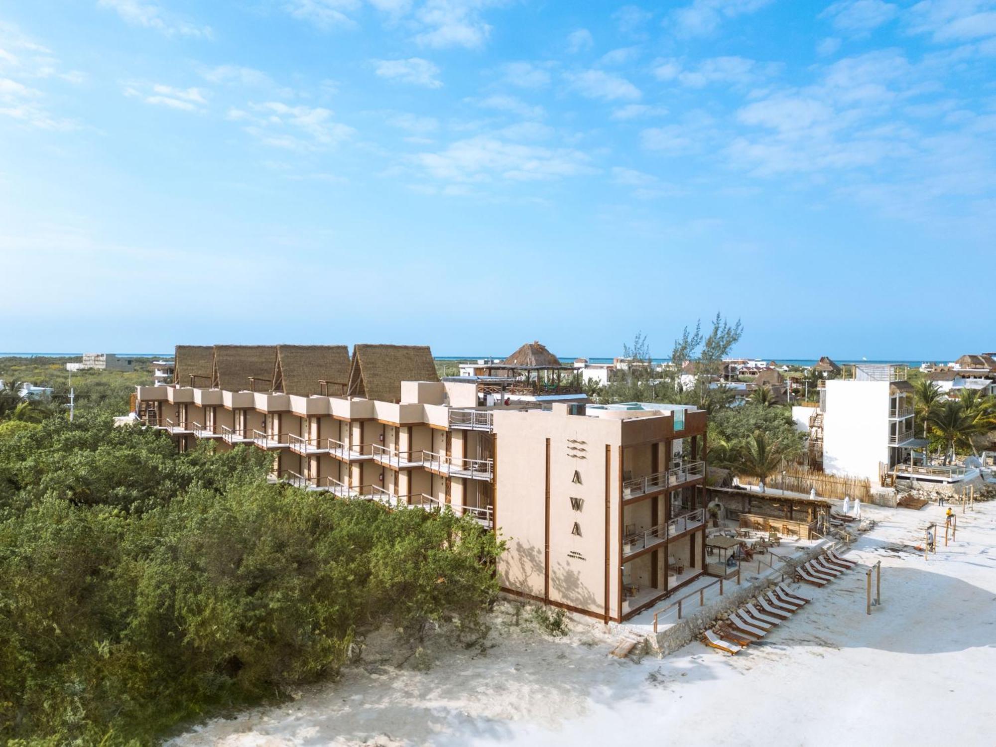 Awa Holbox Hotel Boutique - Beach Front Ngoại thất bức ảnh
