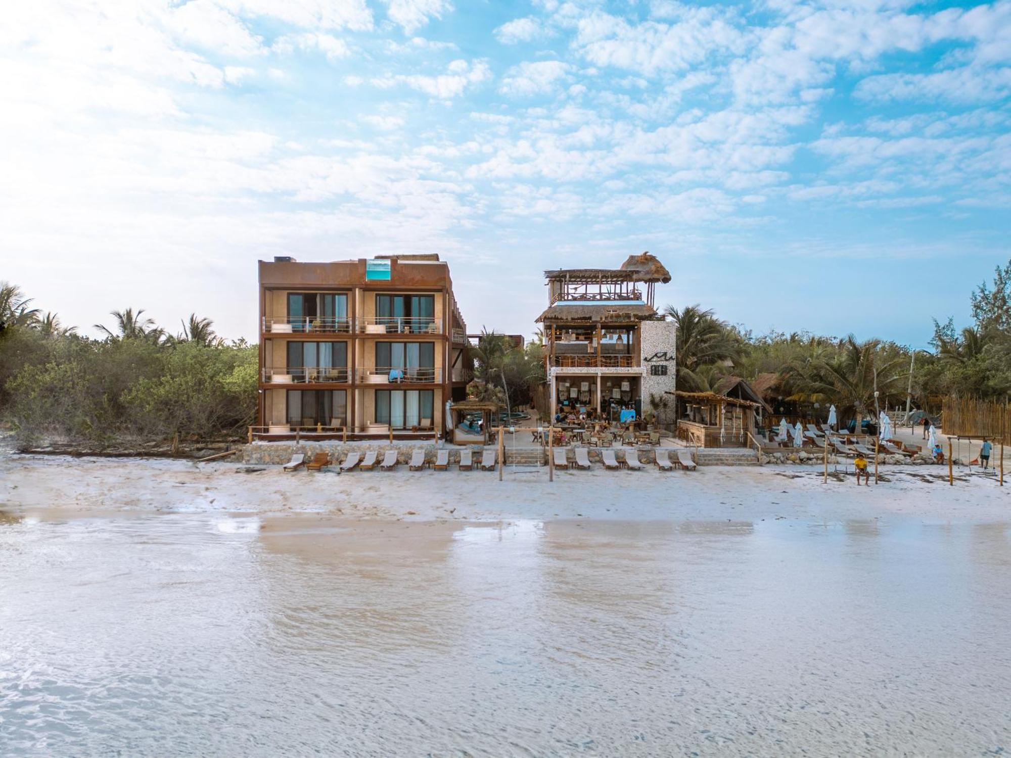 Awa Holbox Hotel Boutique - Beach Front Ngoại thất bức ảnh