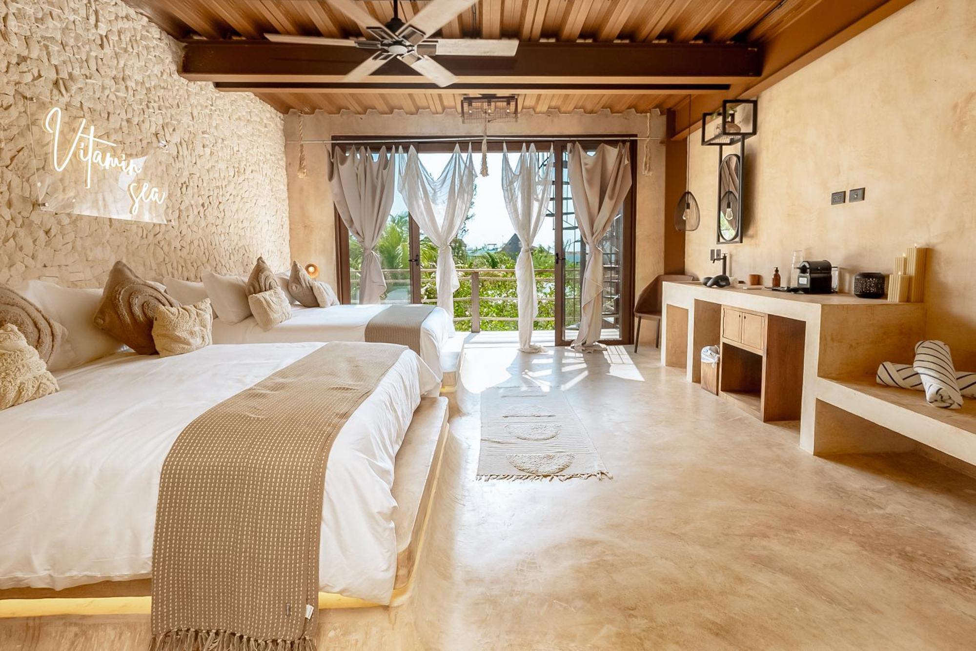 Awa Holbox Hotel Boutique - Beach Front Ngoại thất bức ảnh